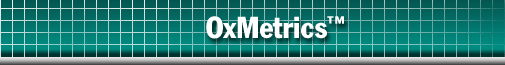 OxMetrics Home